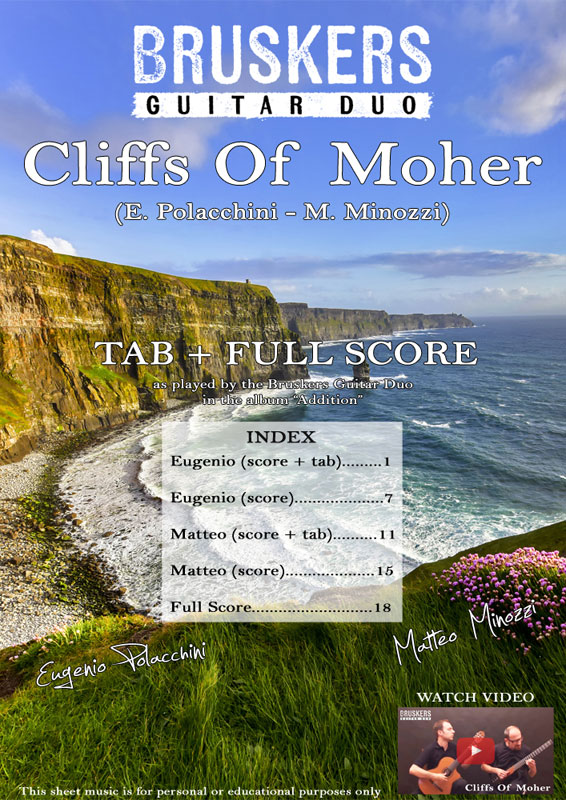 Cliffs of Moher by Bruskers Guitar Duo