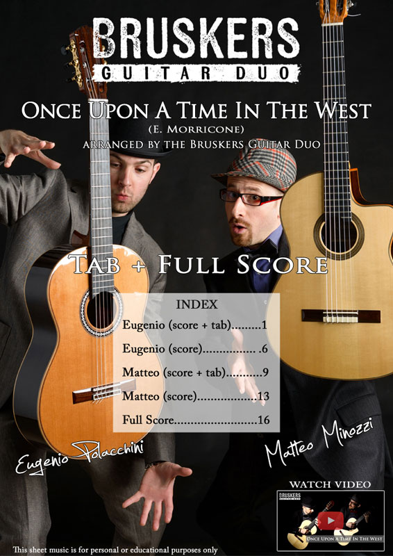 Once Upon a Time in the West by Bruskers Guitar Duo