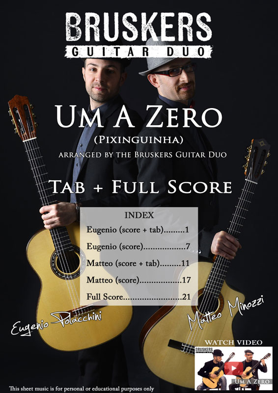 Um A Zero by Bruskers Guitar Duo