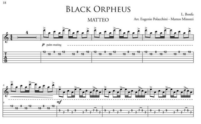 manha de carnaval aka black orpheus by Bruskers Guitar Duo